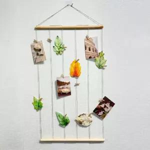 우드 포토 행거 세트 감성사진 사진걸이 폴라로이드