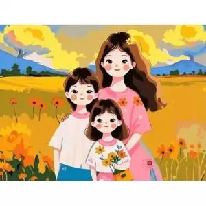 피포페인팅 명화그리기세트 러브하우스 no.03