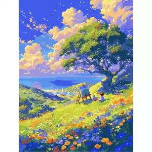 피포페인팅 AK07 어떤하루 40x50 DIY명화그리기세트