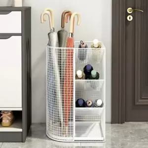 메쉬 철제 스탠드 대용량 우산꽂이 카페 미용실 R02 (KYR-WFHTL9W)