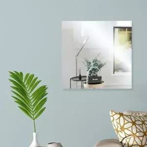 사각 아크릴벽거울 욕실거울 화장대거울 30x30cm (KYR-WB5D506)_