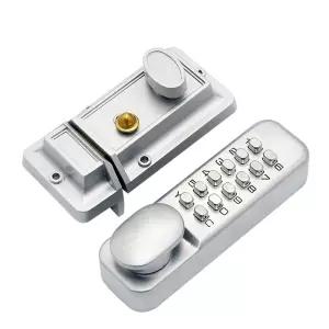 야외 대문 도어락 철문 비밀번호 상가 무전원 암호 주택