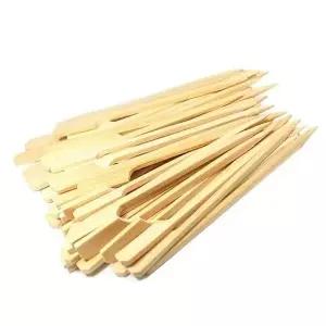 축제대나무꼬지 일회용 대나무스틱 15cm200p 산적꽂이 15cm