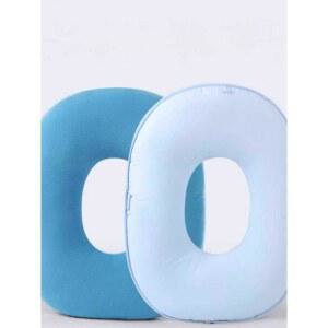 방지 도넛 베개 에어 압력 블루36x48cm 블루 영화 쿠션 귀눌림 아픔