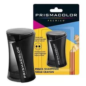 [알티피아]프리즈마 Tailie-Crayon 휴대용 2홀 캡 연필깎이-WD3EB24