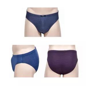 남성 빅사이즈 인견삼각팬티 3장 110 쿨 여름팬티