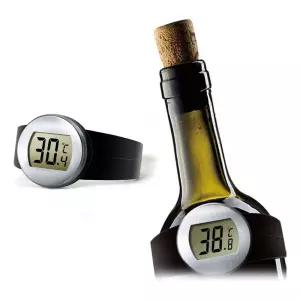 정확한 서빙 온도 확인 와인 측정기주류온도계 술측정 디지털 적정 휴대용 악세서리 용품 소믈리에 고급 스