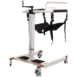 휠체어 리프트 장 이송 접이식 경량 의자 리프팅 운반 패드 보조 스탠딩