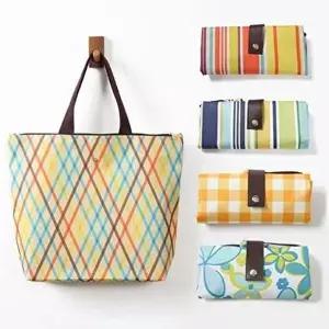 접이식 장바구니 (색상랜덤) 에코백 시장 쇼핑 가방-WD38832