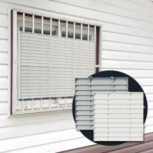 복도식아파트용 시선차단 방범창 블라인드 사생활보호 프라이버시 인테리어 가림막