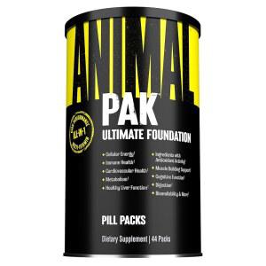 애니멀 팩 - 남녀를 위한 편리한 멀티비타민 데일리 올인원 및 보충제 아연, C, B, D, 아미노산 면역 지원 스포츠 성과 44 카운트
