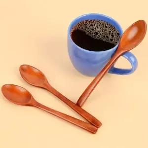 티스푼 YN55DO71 원목 3P 긴스푼 원목티스푼 수저 롱스푼 커피