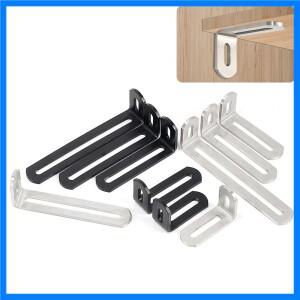 5Pcs 스테인레스 스틸 앵글 코드 조정 가능한 90도 직각 고정 시트 금속 장비 이동식