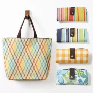 접이식 장바구니 (색상랜덤) 에코백 시장 쇼핑 가방-WD38832