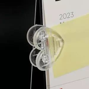 플라스틱 투명 하트 집게 1P-WD3C4C7