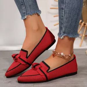 여사친 가을 슈즈 스틸레토 플랫 슬립온 MN 날렵한 단화 로퍼 OOTD3