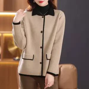 앤트맨 니트 여사친 칼라넥 긴팔 아웃도어싱글 숏스웨터 봄가을 OPH1