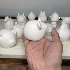 십 신 동물 12 조디악 도예 공예 수업 재료 공방 캐릭터