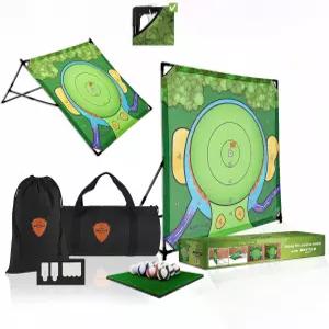 배틀 골프 실내 치핑 게임 - 아빠와 주니어 골퍼를 위한 오리지널 휴대용