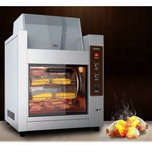 편의점 군고구마 기계 가게용 군통 1접시 조리기 오징어 업소형 사각형 노점 가정용 매장용