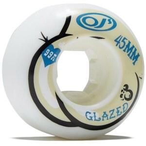 OJ 45MM LIL DOUGH BUTTS MINI 스케이트보드 CHUBBIES 바퀴 99A 화이트