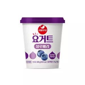 서울우유 요거트 블루베리 380g x 6입