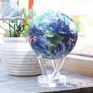 무한동력지구본 교육용 사무실 장식품 회전 선물 세계지도 로비 인테리어 장식 자동지구본 과학실