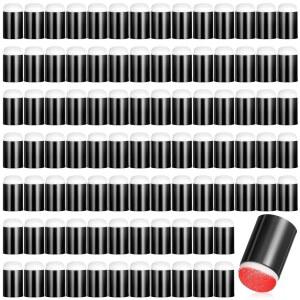 96피스 손가락 스폰지 다우버 페인팅 공예 아트 초크 잉크 드로잉 (블랙) 카드 제작용 세트