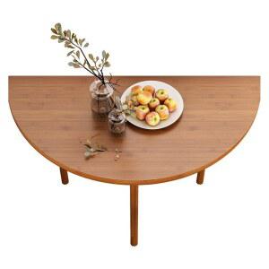 반원 테이블 모서리 모델 76x100 콘솔 거실 커피 협탁 인용 인테리어