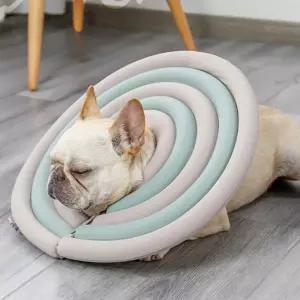 강아지방수폼마시멜로넥카라 강아지 고양이 방수 쿠션