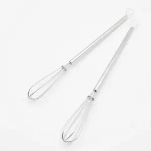 스테인레스미니거품기 계란휘핑 조리도구2입