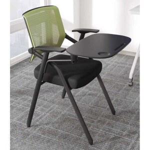 접이식 강의실 강당 테이블달린의자 책받침 강의실의자 세미나 연수용 일체형 블랙 테이블