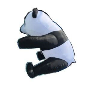 대형풍선 에어벌룬 장식 조형물 테마 인형 있는 자이언트 판다 장 앉아있는