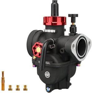 NIBBI RACING CARBURETOR PE24FL 125CC 야마하 호환 스쿠터 혼다 스즈키 100CC 크로스 플랜지 바이크 70CC