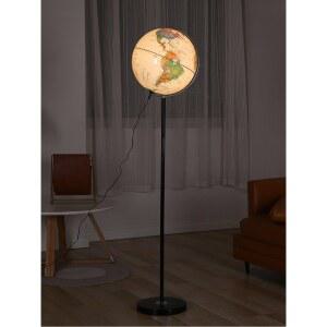 스탠드 지구본 장식품 3d 가구장식 입체부조 학생용 빛나는 침실 장식 발광 라이트 라운드