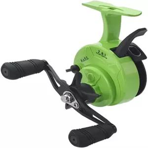 Lixada 와이어 컵 얼음 낚시 릴 플라스틱 라인 속도 조절 가능 2.8 1 고속 비율 낚시용 뗏목 휠 경량 전면