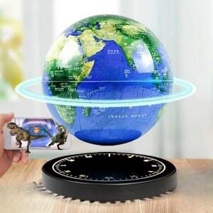 공중부양지구본 무중력 인테리어 세계지도 셀프회전 AR 입체 글로브 공중부양 사무실 별자리