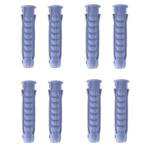 TV 마운트 설치용 콘크리트 8개 그레이 내구성 10X50MM 건식 벽에 벽돌 적합 있는 또는 볼트 플라스틱 앵커 벽체