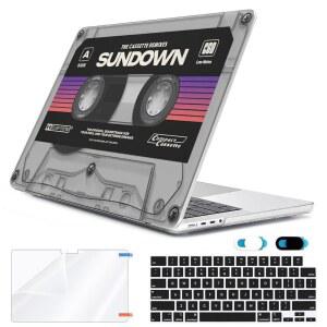 프로 16인치 케이스 2024 A2780 스크린 A2991 맥스와 호환 키보드 플라스틱 2021 출시 M2 2023 테이프 프로텍터 M1 커버 카세트 2022 A2485 M3 하드 웹캠