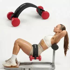 덤벨용 파워스트라이즈 엉덩이 추력 벨트 ？ 남녀를 위한 가정용 헬스장 장비 운동 및 피트니스 웨이트 팅을