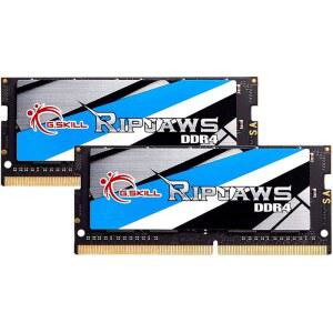 G.SKIL Ripjaws DDR4 SO-DIMM 시리즈 DDR4 RAM 32GB (2x16GB) 3200MT /s CL22-22-22-52 1.20V 언버퍼링 비ECC 노트북 / 노트북 메모리 SO-DIMM (F4-3200C22D-32GRS)