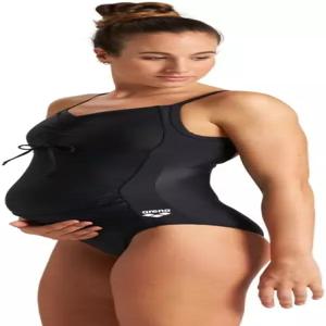 아레나 필 여성용 스타일리시한 임신 수영복 편안한 원피스 이너 브라 임산부