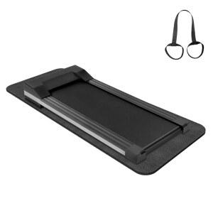 카펫 바닥용 러닝머신 워킹 패드 매트, 하드우드 바닥용 23.6x60 접이식 러닝머신 매트, 운동 중인 자전거용 미끄럼 방지 운동기구 매트, 워킹 패드 및 타원형, 소음 충격 흡수 기능