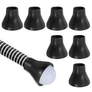 PATIKIL 골프공 리트리버 그래버, 흡착 컵 그래버 고무 퍼터 그립 피커 상단 도구 골퍼 스윙 핸들 액세서리