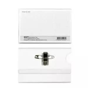 [문구] 집게명찰 100매 중 명찰집게 고리집게