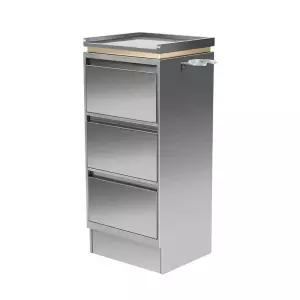 미용실 트롤리 카트 이동식 스테인리스 트레이 무빙 수납