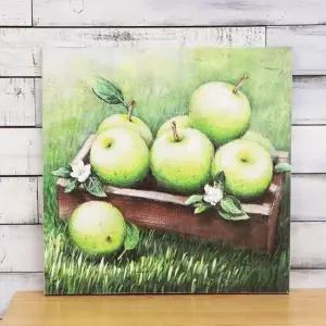 거실인테리어 데일리데코 타미 풍수지리 사과 해바라기 그림액자