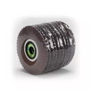 사포날 휠 페이퍼 4인치 320방 그라인더날 사포 그라인더