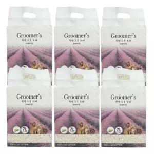 반려묘두부모래 고양이 두부 모래 라벤더향 먼지없는 화장실 7L 6P