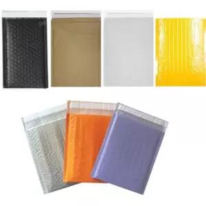 택배봉투 안전봉투 PET 에어캡 노랑 100장 34x44cm